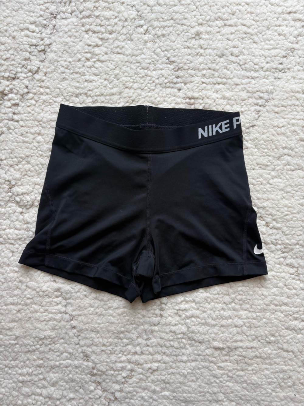 Nike Black Women's Dri-Fit Athletic Shorts/Spandex